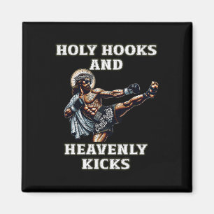 Imã Divertido Muay Thai Senhor Jesus Boxe Tailandesa K