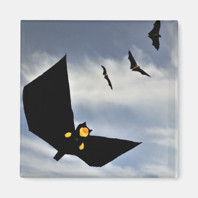 Imã Divertido para ventiladores de Bat (Frente)