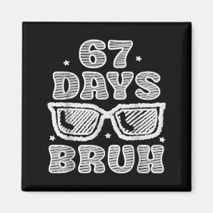 Imã Divertido Seis Sete 6 7 Meme Professor 67 Dias Bru