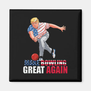 Imã Divertido Trump Boliche Faça Boliche Grande Novame