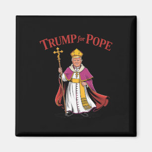 Imã Divertido Trump Para Papa Católico Vaticano Papado