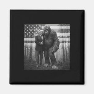 Imã Divertido Trump Pé Grande Sasquatch Conspiração Pa