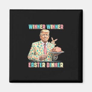 Imã Divertido Trump Vencedor Vencedor Jantar de Páscoa
