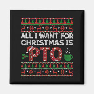 Imã Divertido Tudo Que Eu Quero Para O Natal É Pto Cam