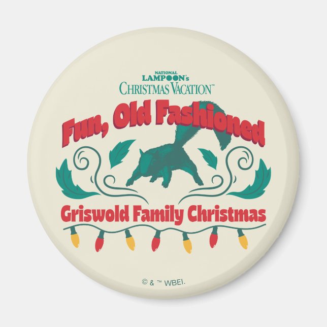 Imã Divertido, Velho Feliz Natal da Família Griswold (Frente)