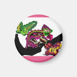 Imã Divertimento de Chameleon da floresta chuvosa