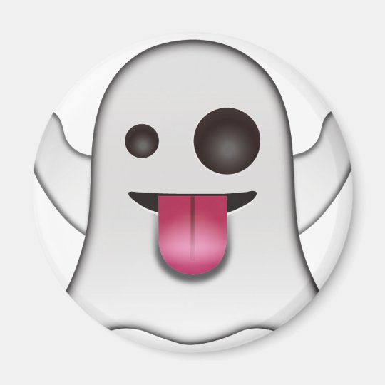 Ima Divertimento Legal De Emoji Do Fantasma Assustador Zazzle Com Br
