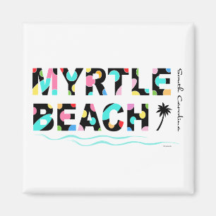 Imã Divertimento Myrtle Beach, gráfico do SC legal