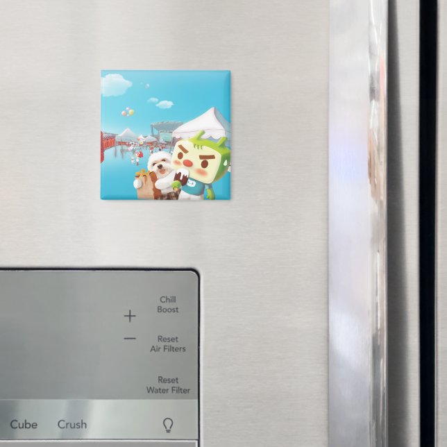 Imã Divertimento no mercado externo (In Situ (Fridge))