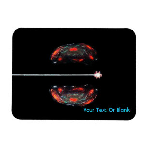 Ímã Dividindo O Atom