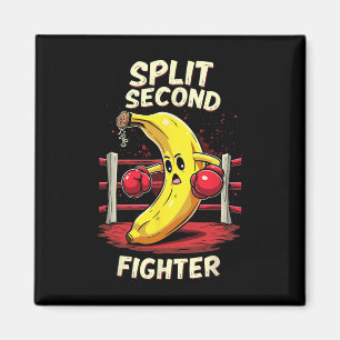 Imã Dividir Banana de Boxeira Tailandesa de Segunda Lu