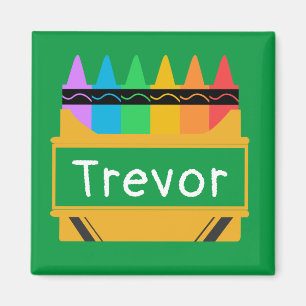 Imã Dividir Crianças Personalizadas Crayon Box