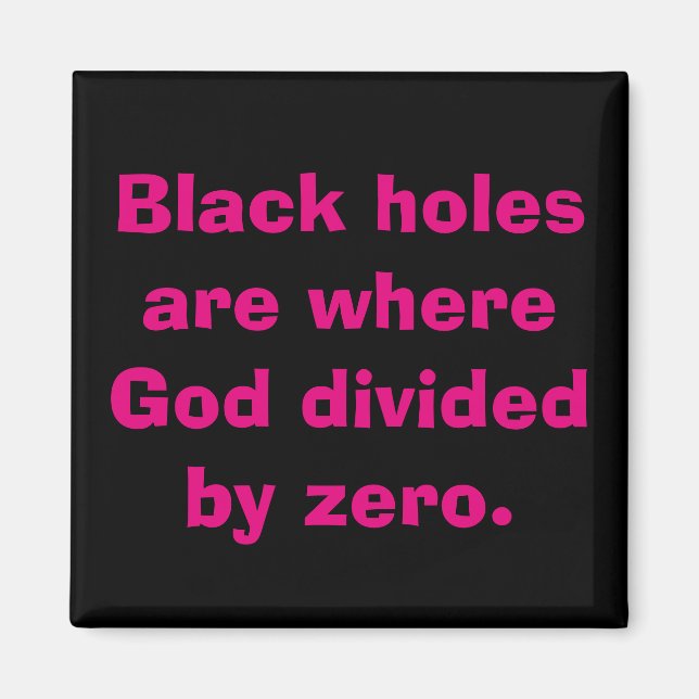 Imã Dividir por Imagem de Matemática Zero (Frente)