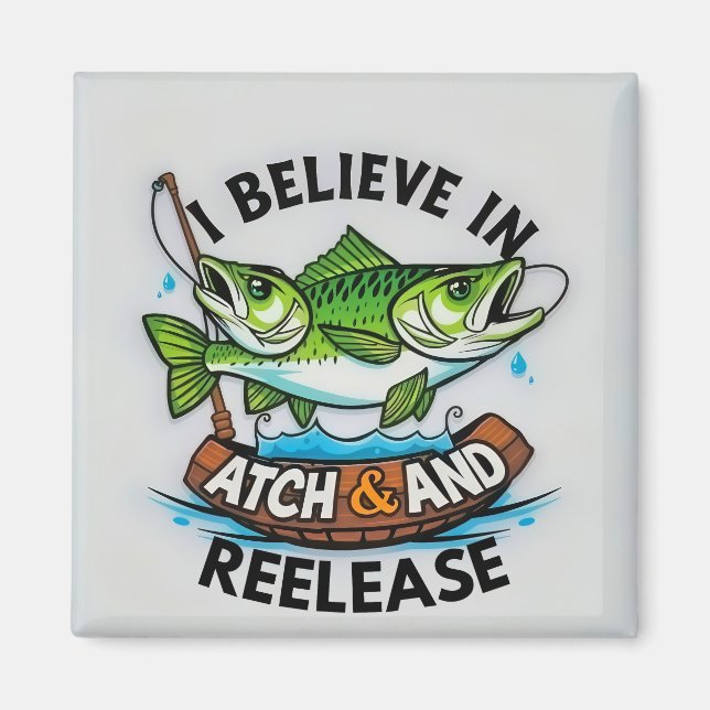 Imã Divirta-se com a Pesca! (Frente)
