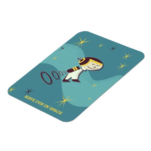 Ímã Divirta-se no Espaço. (Left Side)