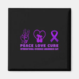 Imã Divirta-se Paz Amor Cura Sobredosagem Suporte à Co