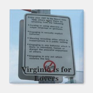 Imã Divirta-se, Virginia é para amantes