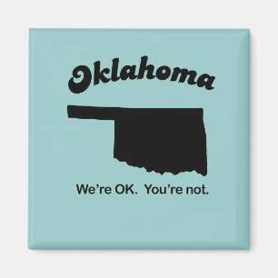 Imã Divisa de Oklahoma - nós somos APROVADOS, você n