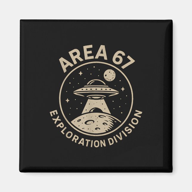 Imã Divisão de Exploração da Área 67 Meme Divertido 67 (Frente)