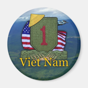 Imã Divisão de infantaria de 1rua vietnam veterans pat
