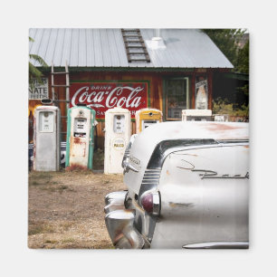 Imã Dixon, New mexico, os Estados Unidos. Carro