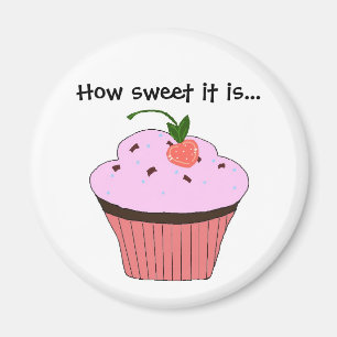 Imã Dizendo Cupcake