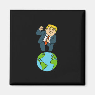 Imã Dizendo engraçado dançando Trump