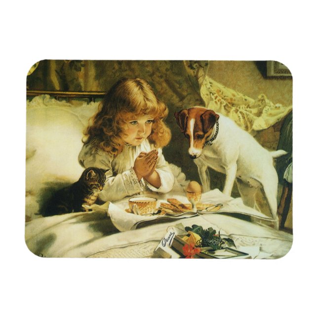 Ímã Dizendo Nossas Orações, Suspense Charles Burton Ba (Horizontal)