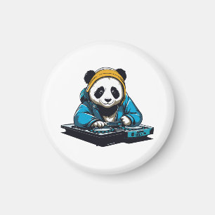 Imã DJ Kawaii Panda