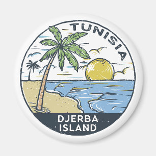 Imã Djerba Tunísia Vintage Emblem