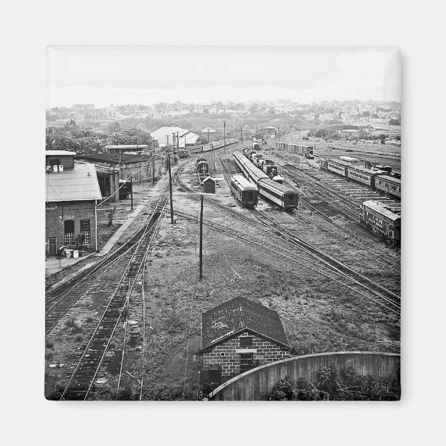Imã DL & W RR Scranton Pa. Íman (Frente)