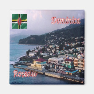 Imã DM - Dominica - Roseau Panorama