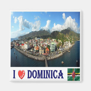 Imã DM - Dominica - Roseau Wide - I Love