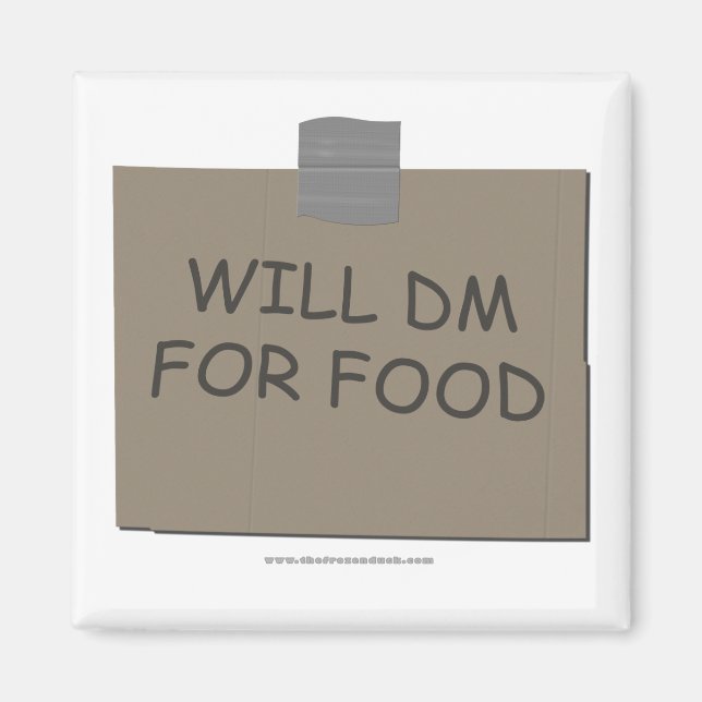 Imã DM para Comida (Frente)