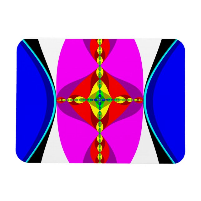 Ímã DNA - Arte Fractal (Horizontal)