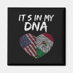 Imã Dna Bandeira Dos EUA Bandeira Americana Mexicana M