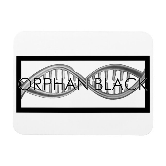 Ímã DNA desenhado à mão (Horizontal)