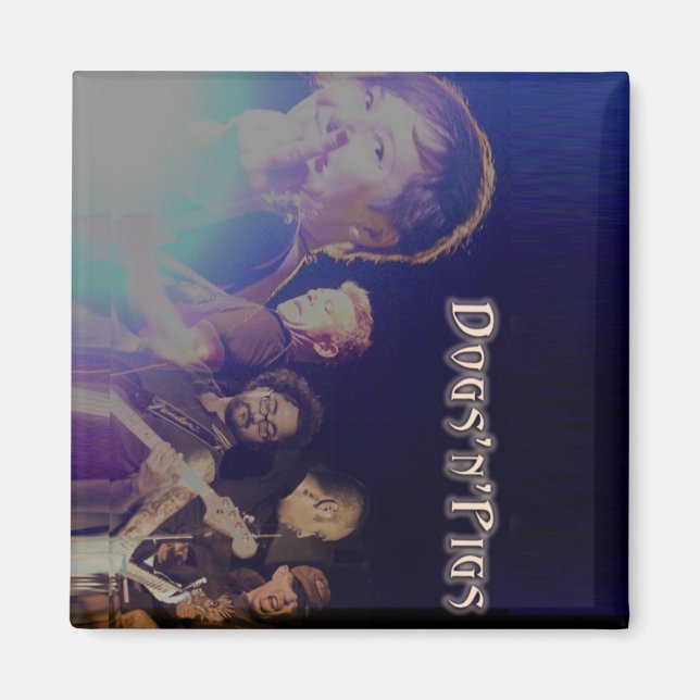 Imã D'n'P Bandas Magnets (Frente)