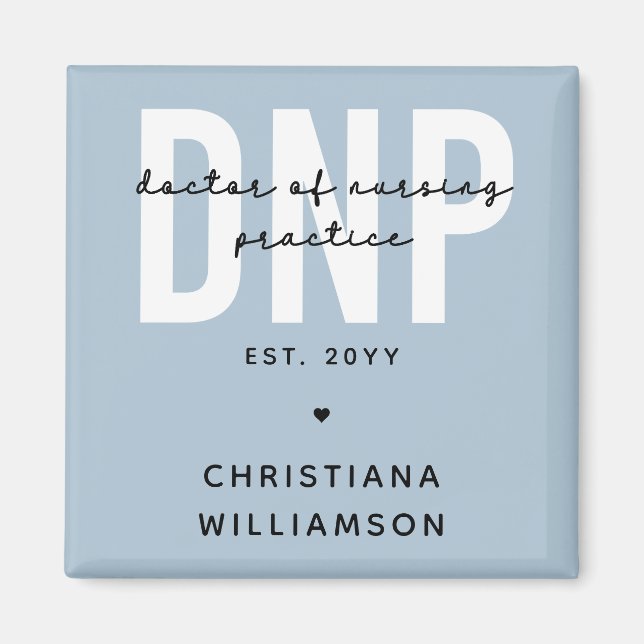 Imã DNP Doutor Personalizado para Graduação de Prática (Frente)