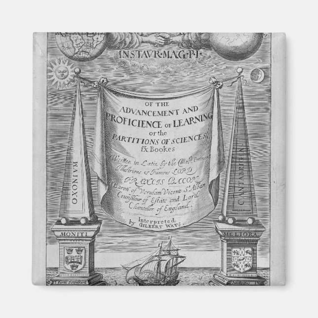 Imã "Do avanço e da proficiência da aprendizagem" (Frente)