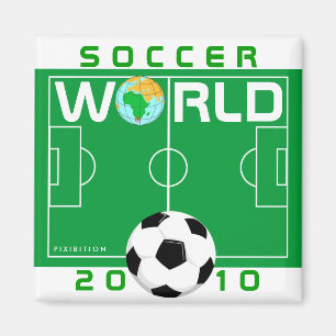 Imã Do campeonato do mundo do futebol ímã 2010 de