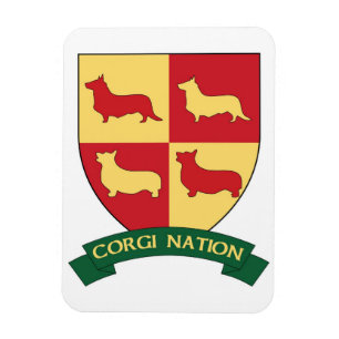 Ímã do carro da nação do Corgi