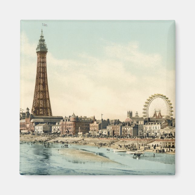 Imã Do Central Pier, Blackpool, Inglaterra (Frente)