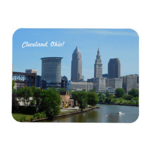 Ímã do centro de Cleveland, rio de Ohio