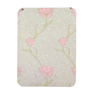 Ímã Do "design do papel de parede da tulipa jardim",
