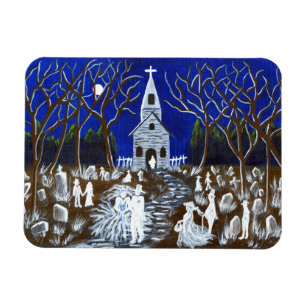 Ímã do Dia das Bruxas "Eternally seus "