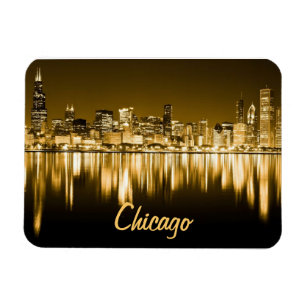 ímã do horizonte de ouro Chicago