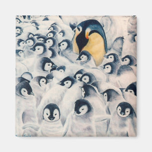 Imã Do "ímã da família pinguim"