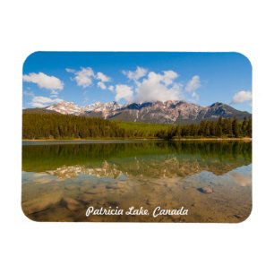 Ímã do lago patricia, Alberta, Canadá