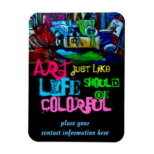 Ímã do marketing da arte